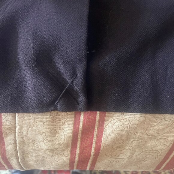 Hannah Extra Long Coat in Size 2. Burgundy, fully lined, lightweight - Picture 8 of 12